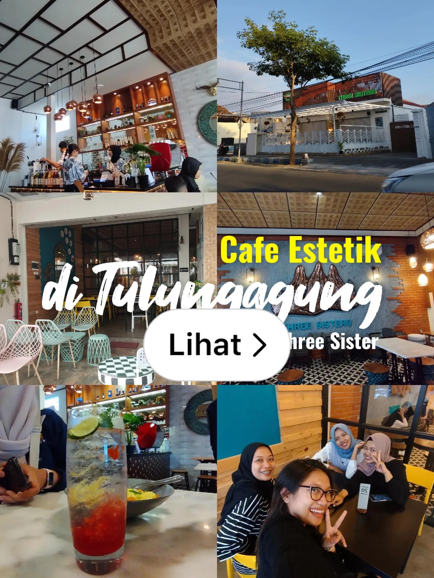 Suasana cafe estetik Racotta Tulungagung